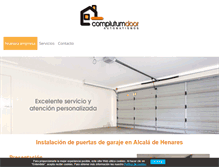 Tablet Screenshot of complutumdoor.net